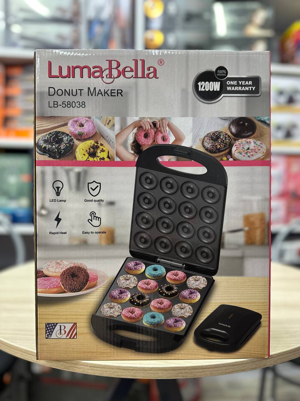 product-2 Электрическая форма для пончиков Lumabella LB-58038 — изображение 1