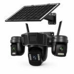 Уличная беспроводная видеокамера с солнечной панелью TL 4 WiFi