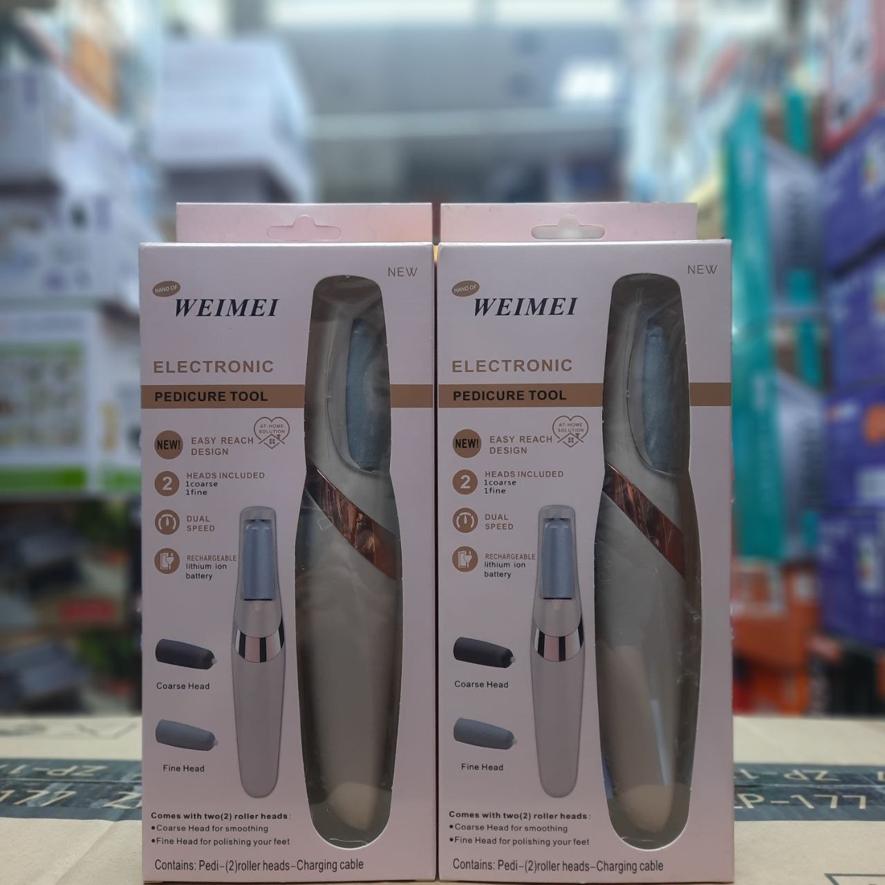 product-59 Электрическая пилка для педикюра WEIMEI — изображение 1