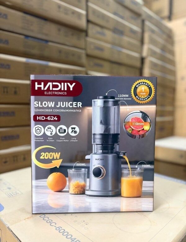 Шнековая соковыжималка HADIIY HD-624 — изображение 2
