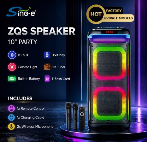 Акустическая система Sing-e ZQS10220 — изображение 2
