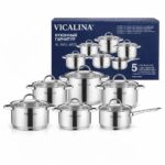Кухонный набор посуды Vicalina VL-1013, 6 предметов