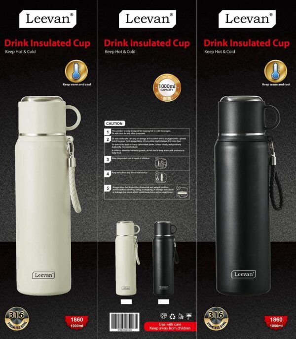 Термокружка Leeven Drink Insulated Cup — изображение 3