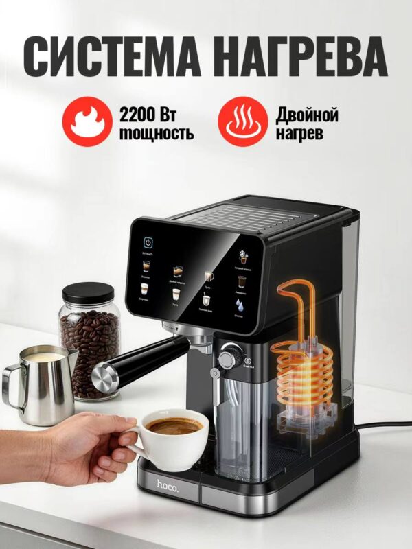 Кофемашина Hoco HJD97A — изображение 4