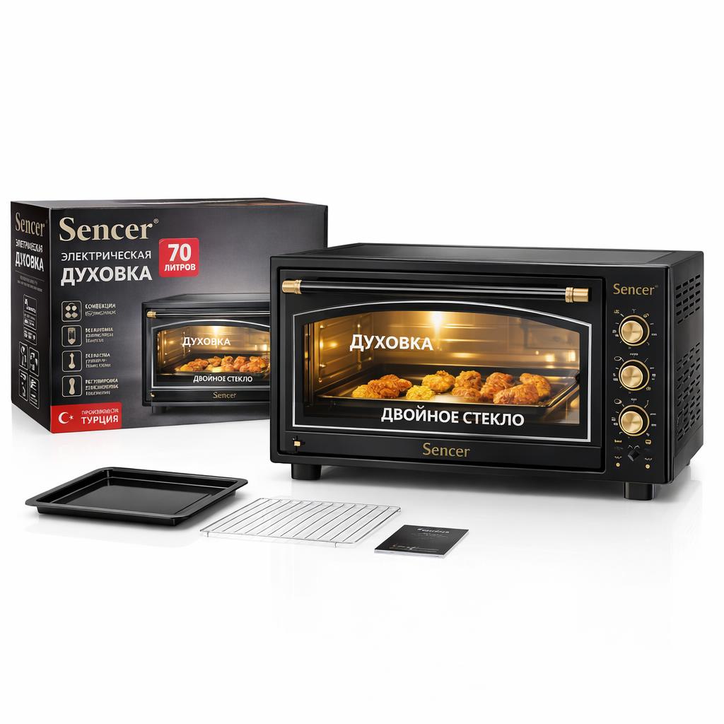 product-photo-1789619788012-0 Электрическая духовка Sencer 70L — изображение 1