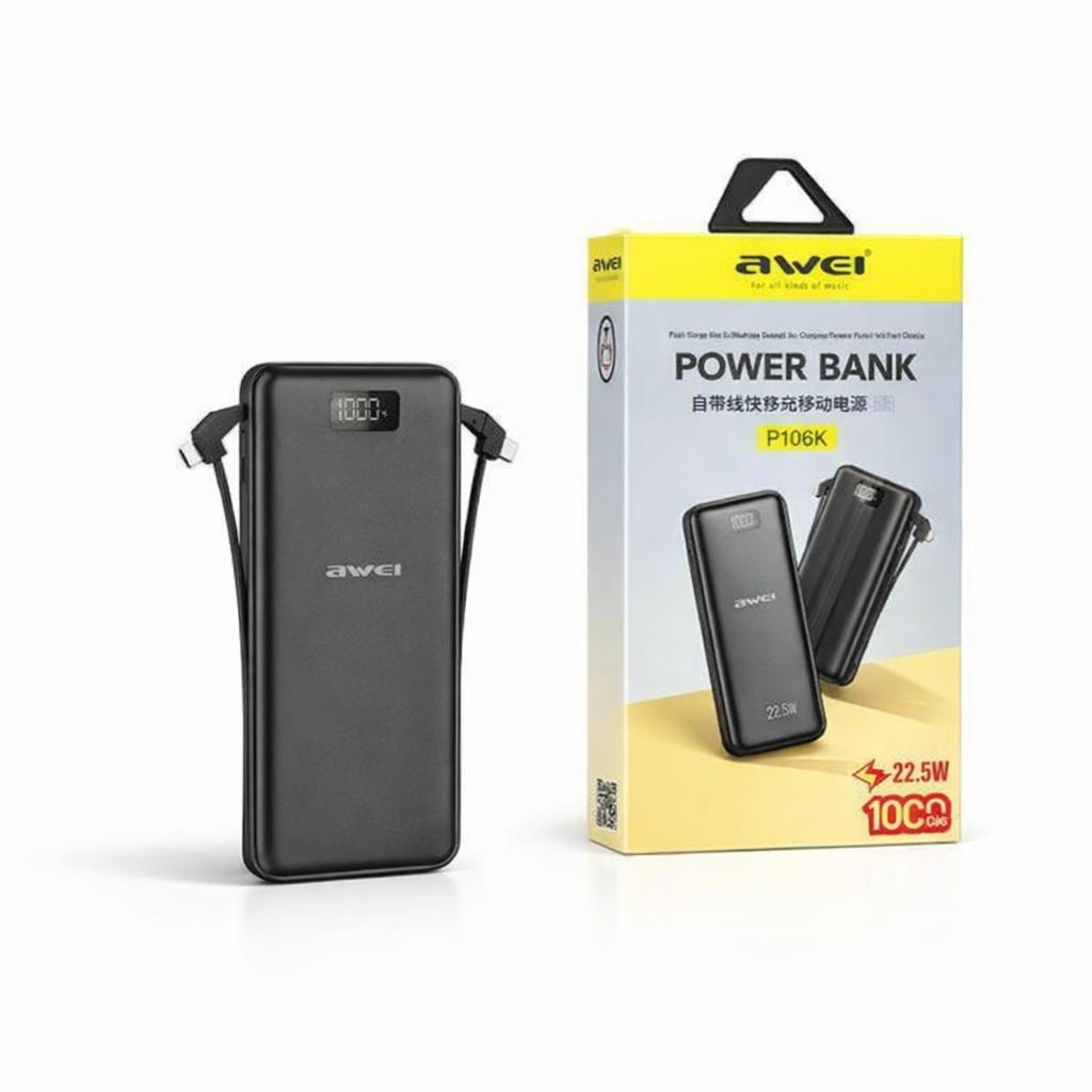 product-photo-1790000996753-0 Power Bank Awei P106K 10000 mAh — изображение 1