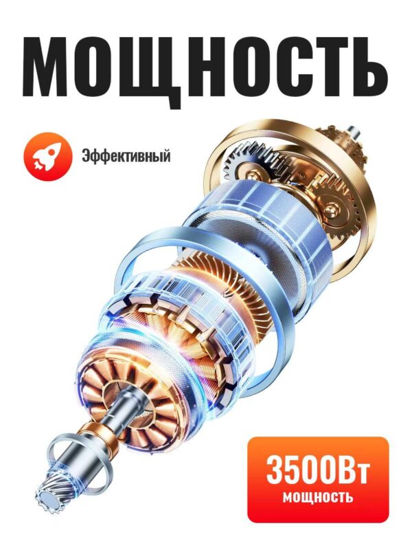 Портативный горизонтальный пылесос HOCO HJD49A — изображение 4