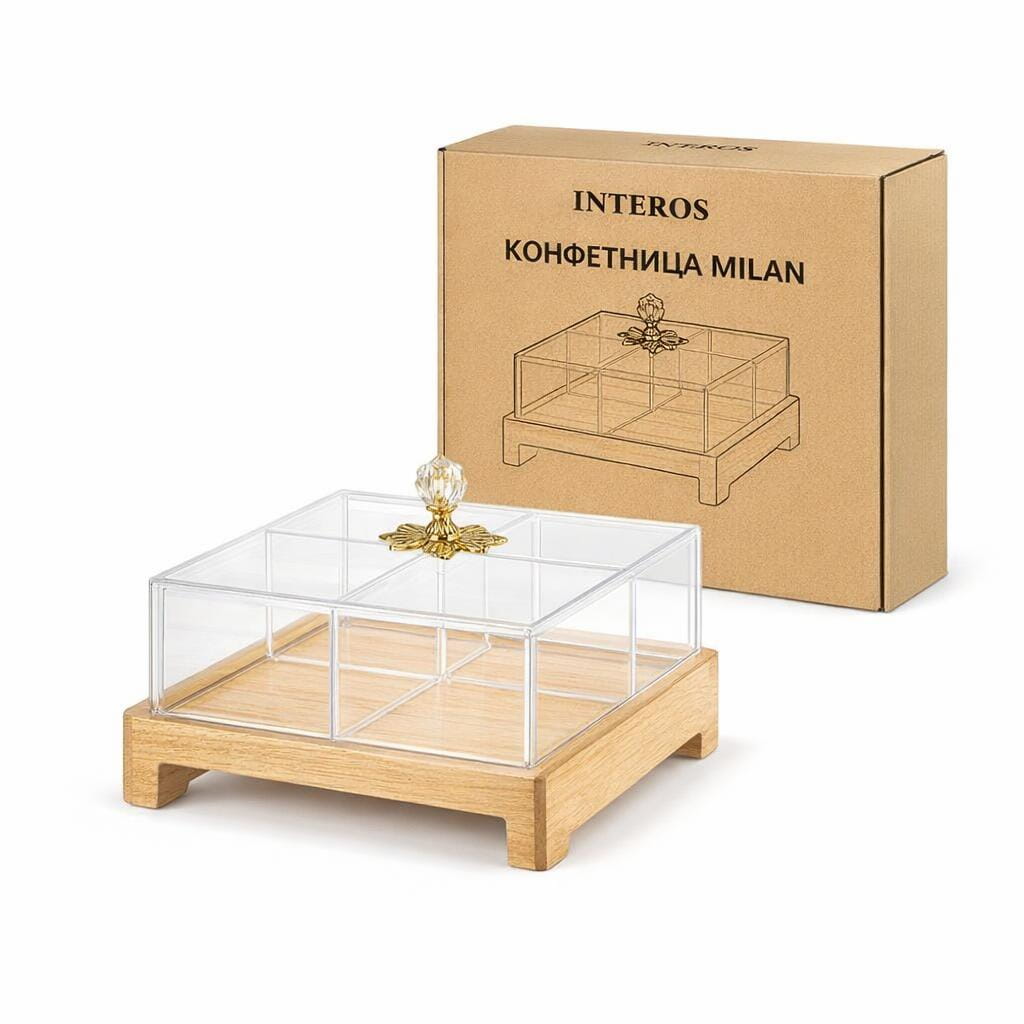 product-photo-1790777180253-0 Квадратная конфетница из дерева и пластика — изображение 1