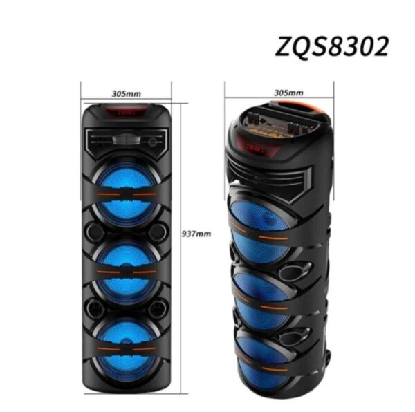 Колонка Sing-e ZQS 8302 с RGB подсветкой — изображение 2