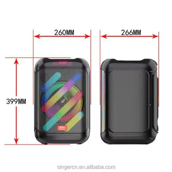 Портативная колонка Sing-e ZQS8162 с микрофоном — изображение 2