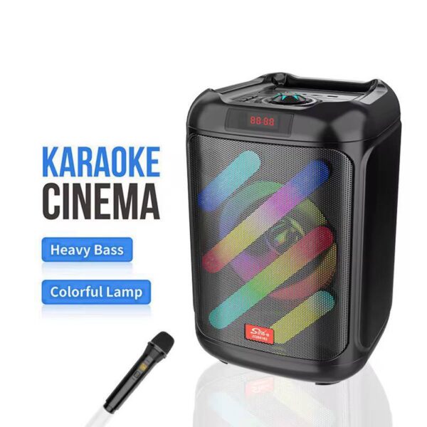 Портативная колонка Sing-e ZQS8162 с микрофоном — изображение 3