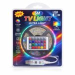 LED лента 5050 USB 5м с пультом